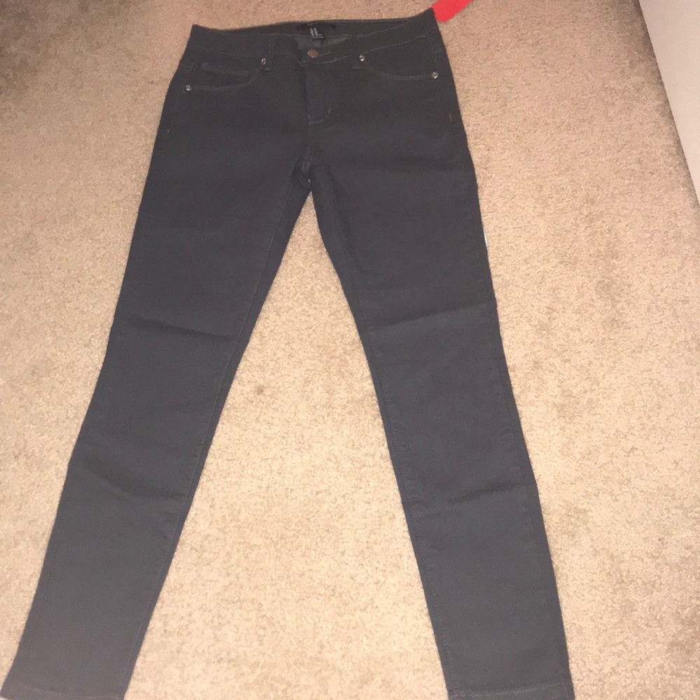 Gray jeans